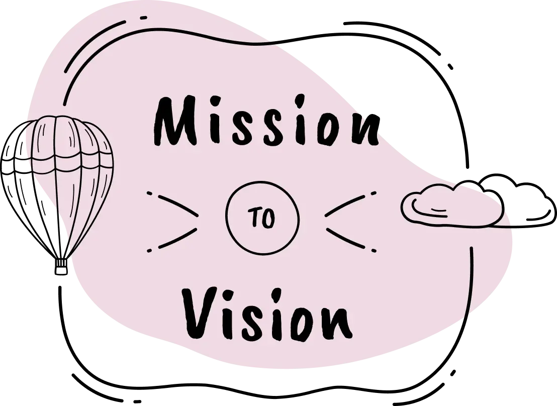 Mission to Vision Illustration